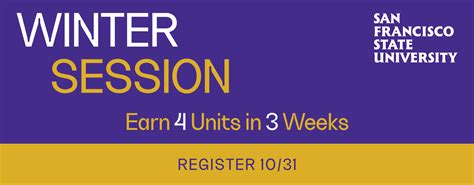 Winter Session 2026 Class Schedule Now Online | College of Professional ...