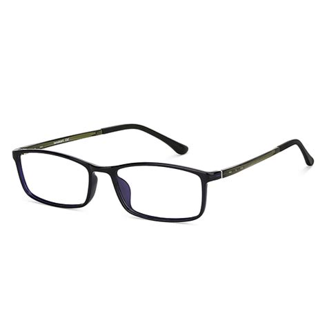 Buy Blue Green Black Full Rim Rectangle Lenskart Air Flex LA E11480-C4 ...