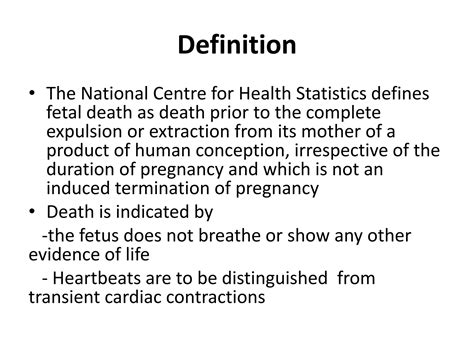 Intrauterine fetal demise | PPTX