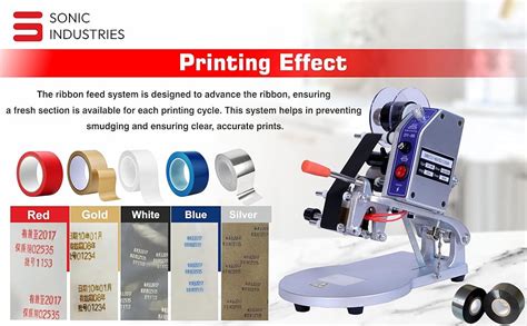 Sonic Industries™ DY-8 Manual Hot Code machine : Amazon.in: Industrial ...