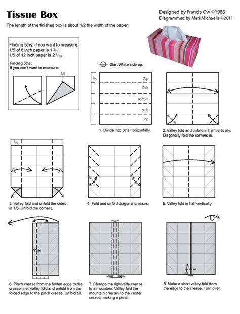 Image result for Origami Tissue Box Tutorial