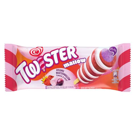 Twisters Ice Cream Menu
