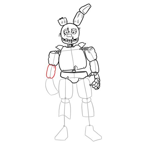Image result for How to Draw Springtrap