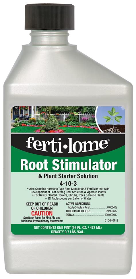 Ferti-Lome Root Stimulator and Plant Starter Solution 4-10-3 : Amazon ...