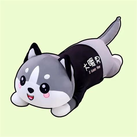 Arctic Snuggles Husky Dog Plushie