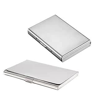Stealodeal New Silver Metal Debit/Credit ATM with Slim Steel Card ...