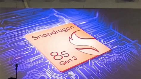 Qualcomm ने लॉन्च किया Snapdragon 8s Gen 3 प्रोसेसर, 200MP कैमरे और AI ...