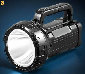 Nilesawar A370 M971 (RECHARGEABLE LED SEARCH LIGHT)100W Output,2800mAh ...