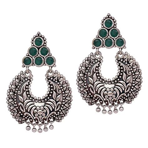 Trijya Exports Tradional Design in Emerald Color Stone Look Like ...