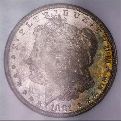 1881-S Morgan Silver Dollar NGC MS-65 TONER - Hertel's Coins Inc.