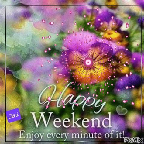 Happy weekend - Free animated GIF - PicMix