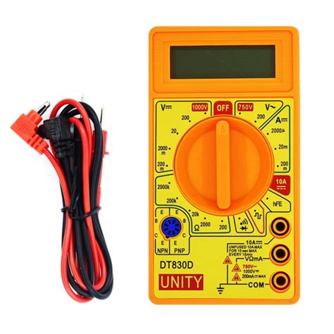 Digital Multimeter Unity DT830D - EasySpares.in