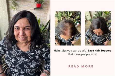 Hairstyles You Can Do With Lace Hair Toppers That Make People WOW ...