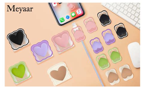 Meyaar Wave-Shaped Cable Protector Series with 3D Cute Pattern for ...