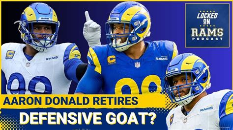Aaron Donald announces his retirement after a standout 10-year career ...