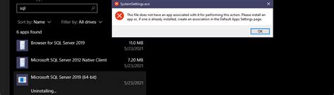 Image result for Remove SQL Server 2019