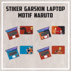 Jual Stiker Garskin Pelindung Laptop Aksesories Leptop naRUTO - 1, 10 ...