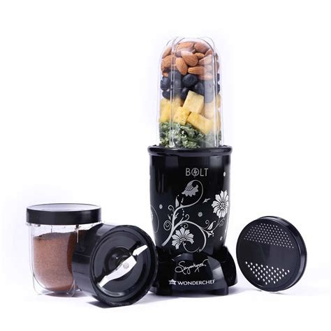 Buy Wonderchef Nutri-blend BOLT Mixer, Grinder, Blender & Smoothie ...