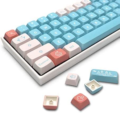 Hkfos PBT Keycaps 134 Keys Castle keycaps XDA Profile Keycaps Dye ...
