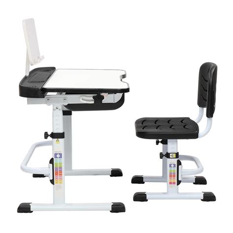 Buy Ubesgoo Height Adjustable Kids Desk and Chair Set, Children Student ...