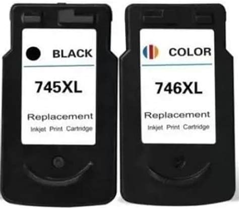 IMPRINTE PG-745XL and CL-746XL Combo Ink Cartridge for Canon PIXMA ...