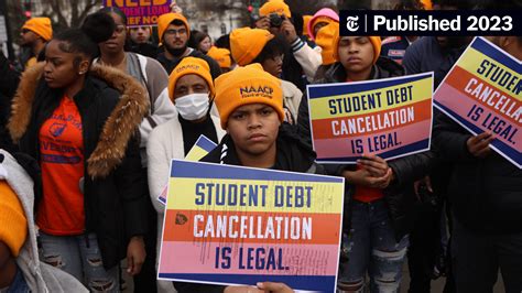 Borrowers Protest Outside the Supreme Court, Urging for Student Loan ...