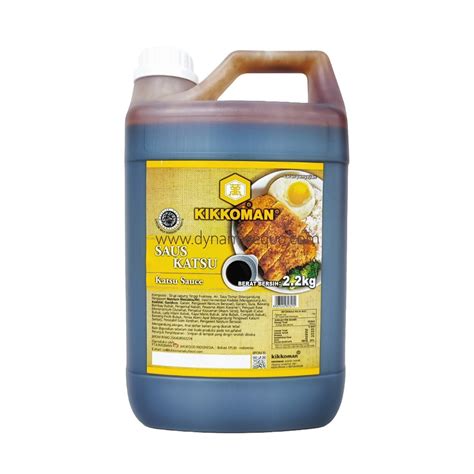 Kikkoman Katsu Sauce 2.2kg Halal Tonkatsu Sauce Dipping Sauce | Shopee ...