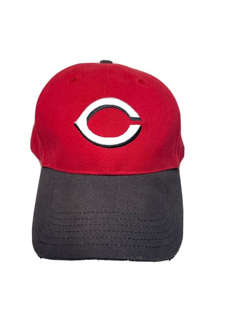 New Cincinnati Reds Baseball Cap Hat Red Black. Genuine Merchandise | eBay