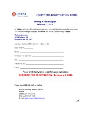 Fillable Online unifor Writing in Plain English - unifor Fax Email ...