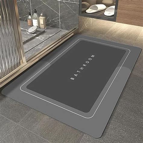 Kintota Polyester Bathroom, Oval Door Mat, Floor, Bath Mat , Carpet ...