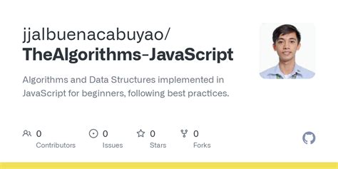 Image result for GitHub JavaScript Algorithms and Data Structures