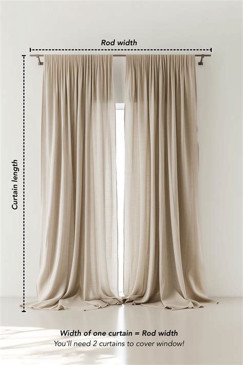 Custom Curtains Size Calculator: Measure for Perfect Fit – Back2Linen