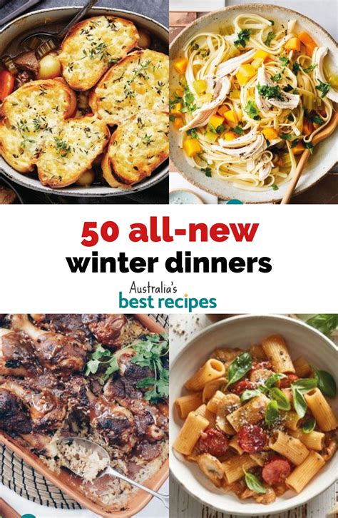 50 All-New Winter Dinners: Delicious Recipes for Cold Weather Nights