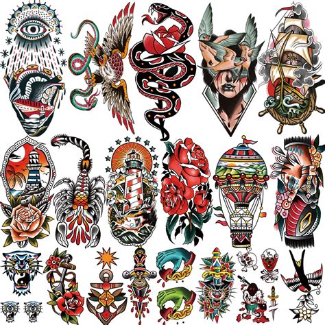 American Traditional Tattoo Designs For Men