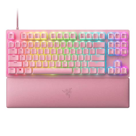 Razer Huntsman V2 Quartz Tenkeyless RGB Gaming Keyboard RZ03-03942000-