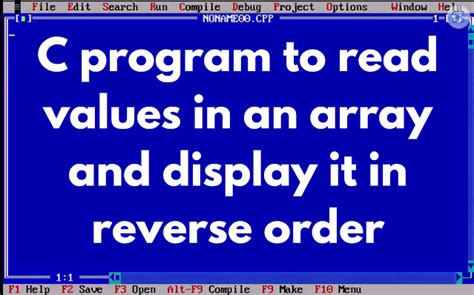 Image result for How to Display All Values in C Language Using Array