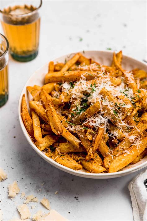 Crispy Garlic Parmesan Fries Recipe (Double Fried) | Cravings Journal