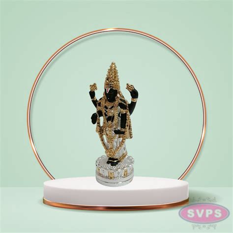 Gold Silver Plated Balaji Statue For Home TempleCar DashBoardOffice De ...