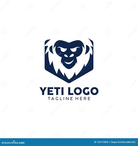 Creative Yeti Logo Design Vector Art Logo Stock Illustration ...