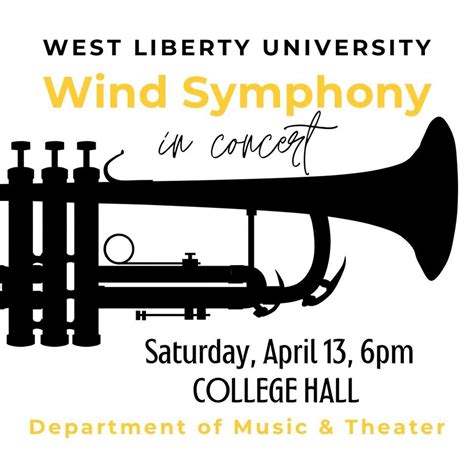 Wind Symphony concert, 208 University Dr CUB #152, West Liberty, WV, 13 ...