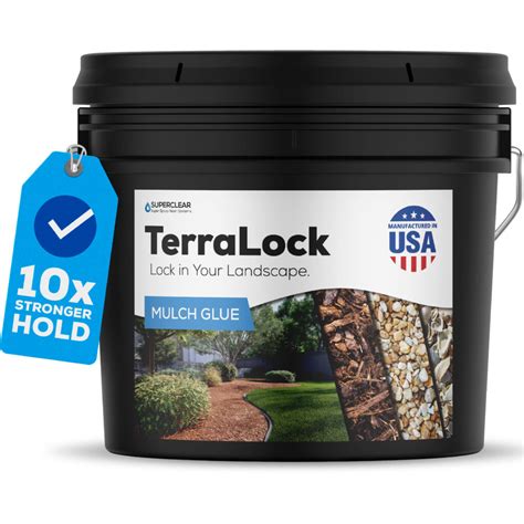 TerraLock Mulch Glue 5 Gallon Pail