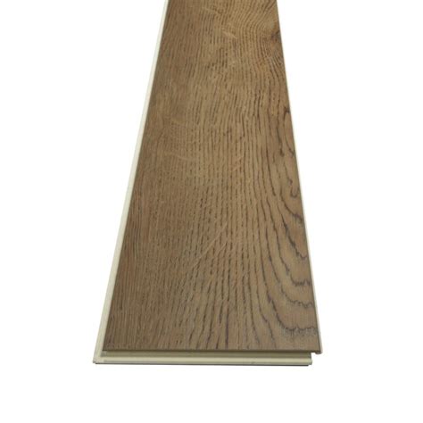 SMARTCORE (Sample) Tipton Oak Brown Wood Look 12-mil Water Resistant ...