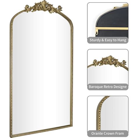 Ravena Floor Mirror Gold Used - Liquidation Nation