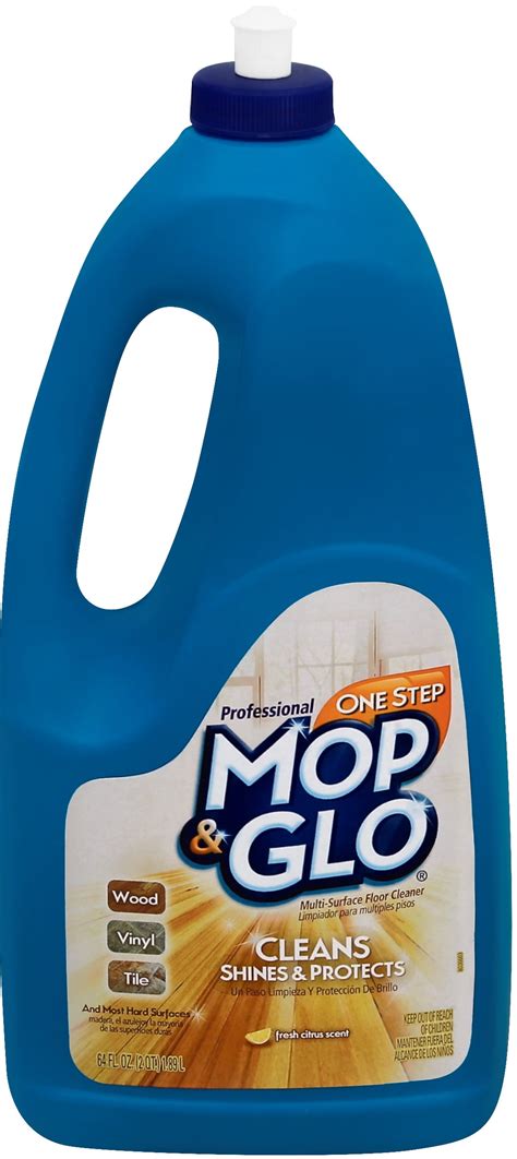 Mop & Glo Professional Multi-Surface Floor Cleaner, 64oz Bottle, Triple ...