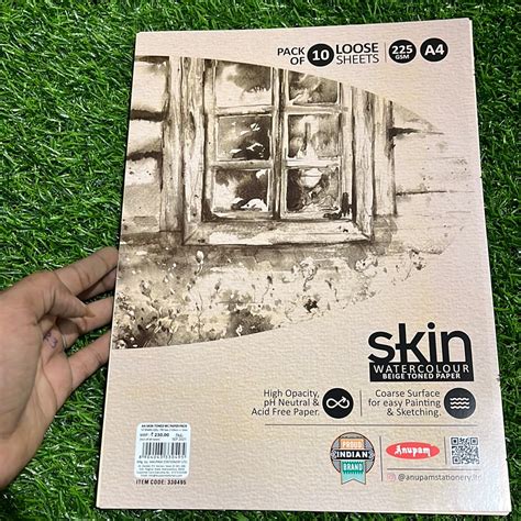 Skin Watercolour loose sheets 10 sheets – KnowHowArtCraft