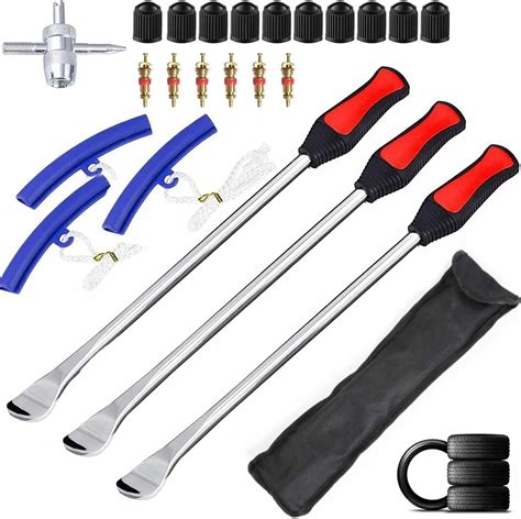 YINGJEE 14.5inch Tire Spoons Motorcycle, Dirt Bike Tire Spoon Set, Professional Tire Changing ...