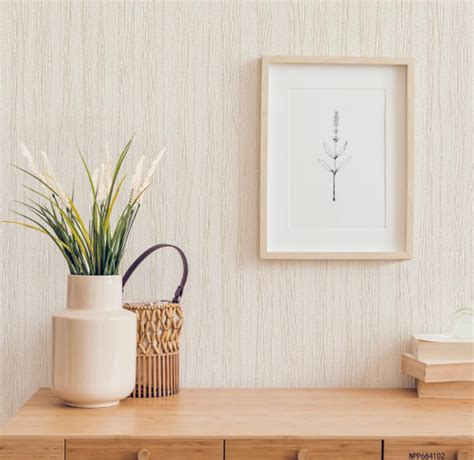 NPP684102 | 10 Meter x 21 Inches Stripes Look PVC Wallpaper - 57.41 Sq ...