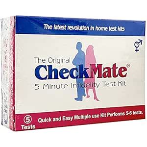 Buy Checkmate Check Mate Infidelity Test Kit 2 Packs - 10 Tests - Check ...