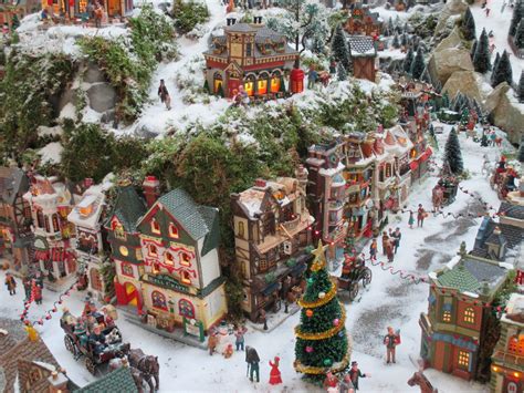 My Christmas village | Christmas village display, Christmas tree ...