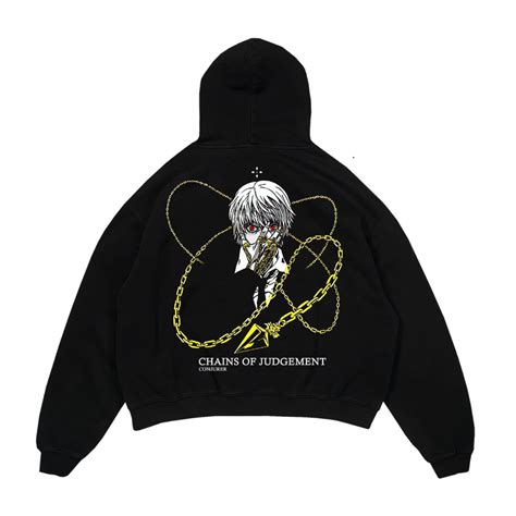 Kurapika Vengeance Oversized Hoodie – otakusheavenindia